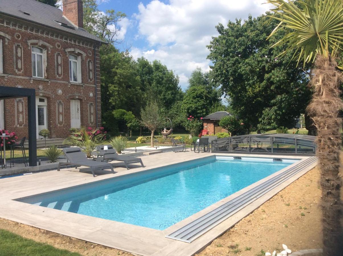 L'Hostellerie Du Chateau Mesnil-Saint-Nicaise Eksteriør billede